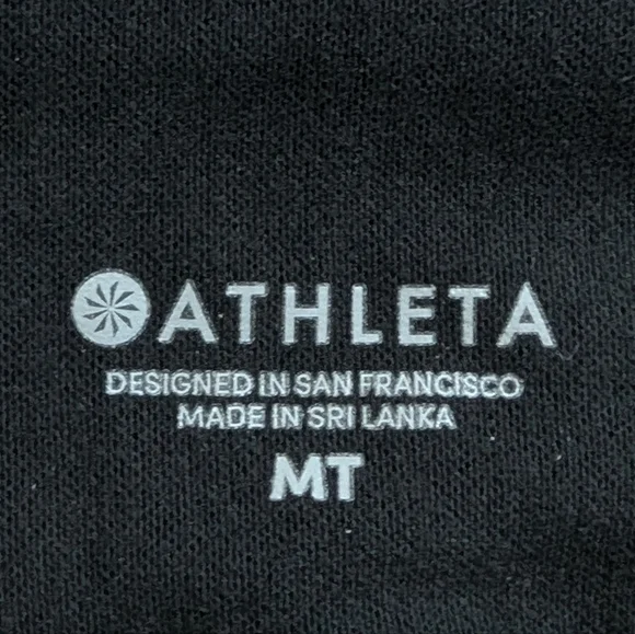 Athleta Black Metro Bootcut Yoga Pants Size Medium Tall - Picture 3 of 10